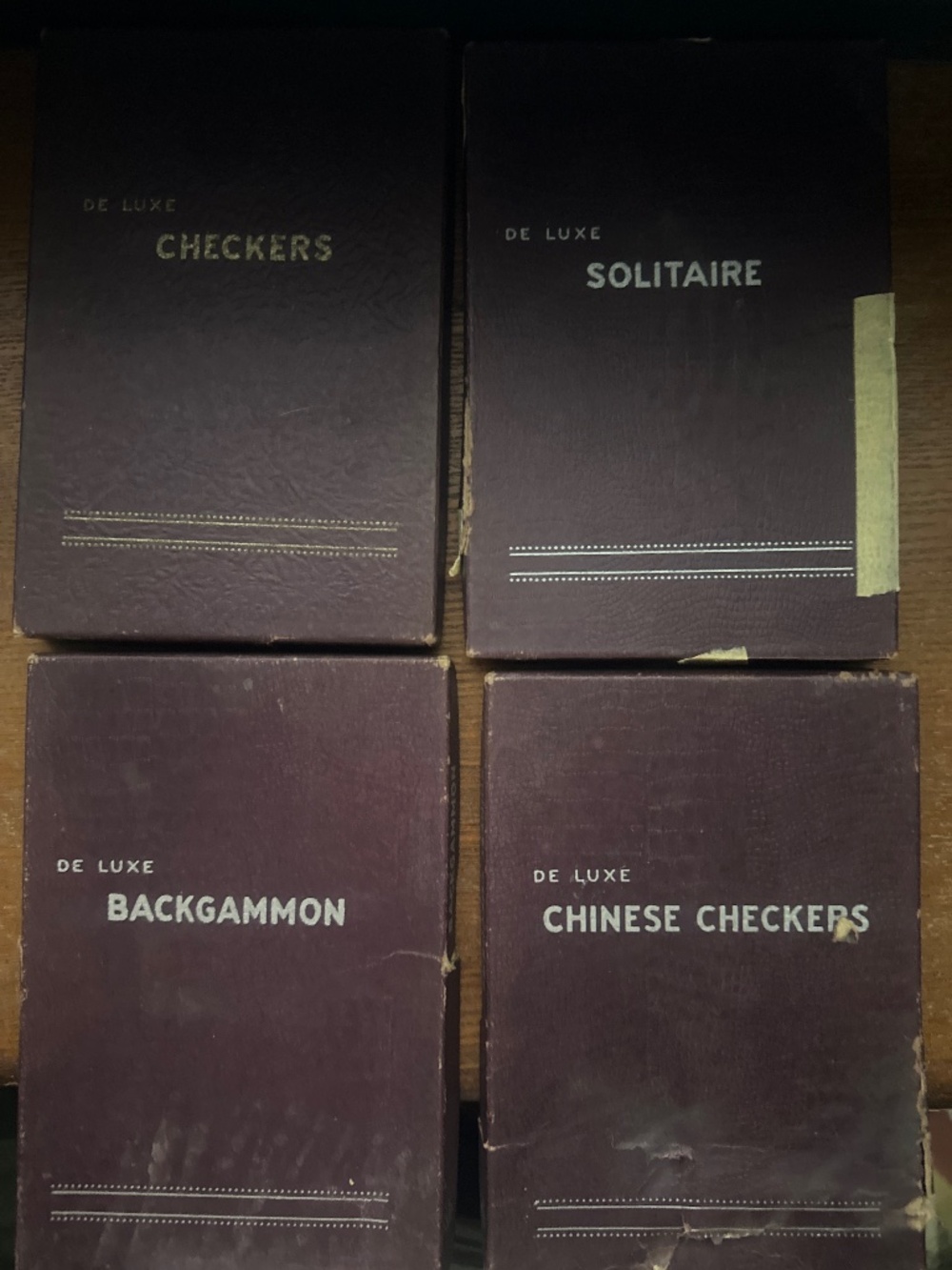 Vintage board games